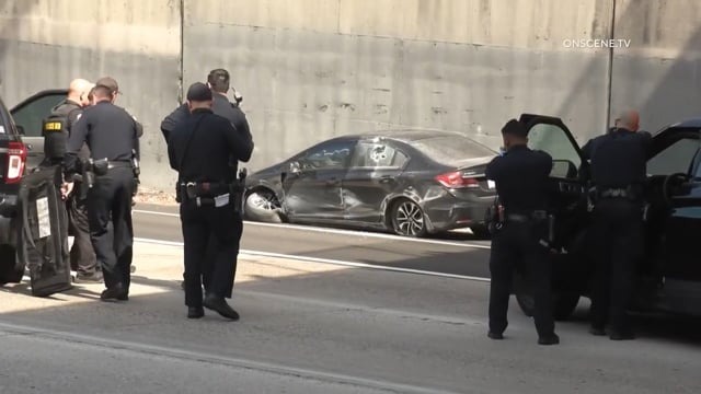 Vehicle Barricade After Pursuit