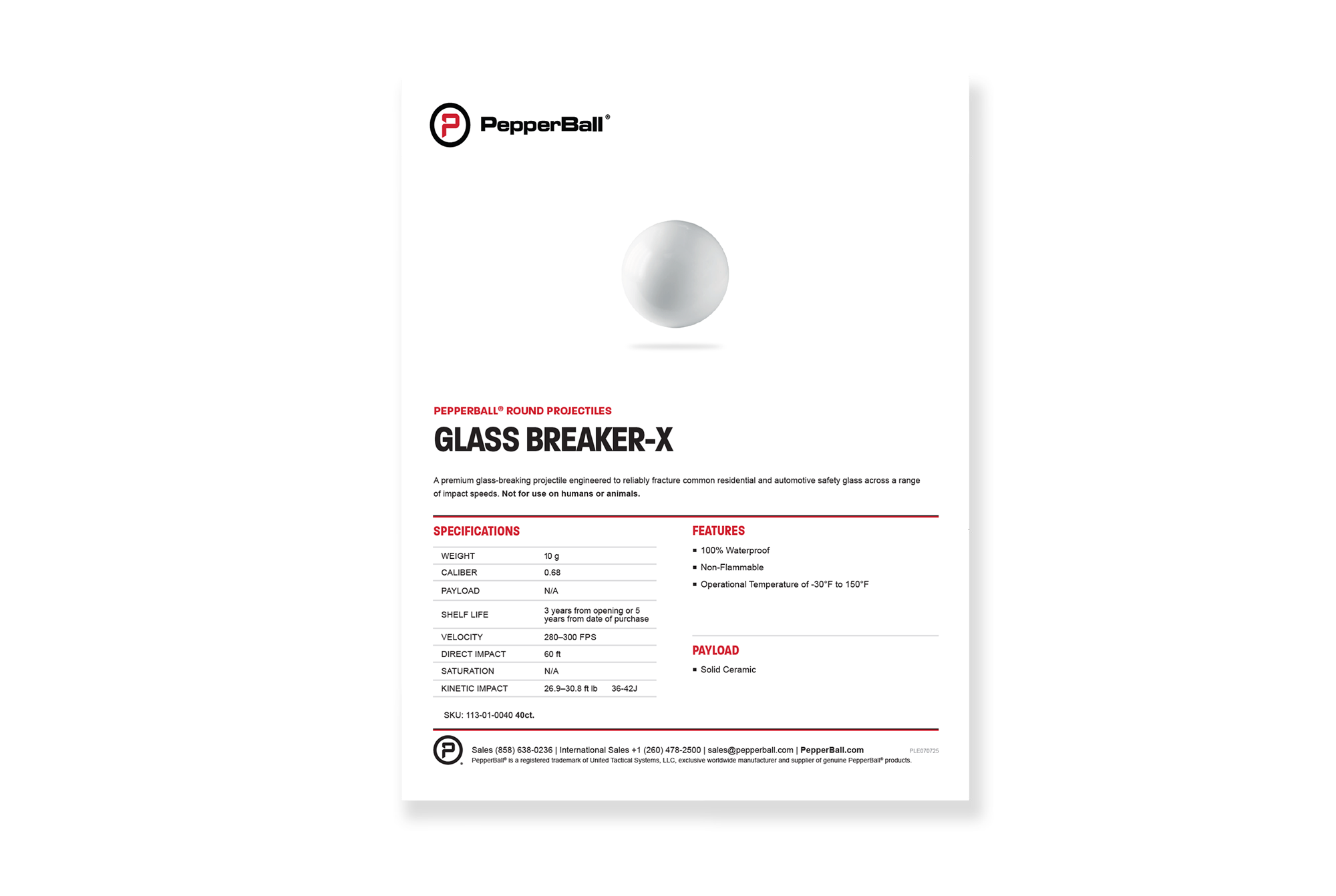 GLASS BREAKER-X