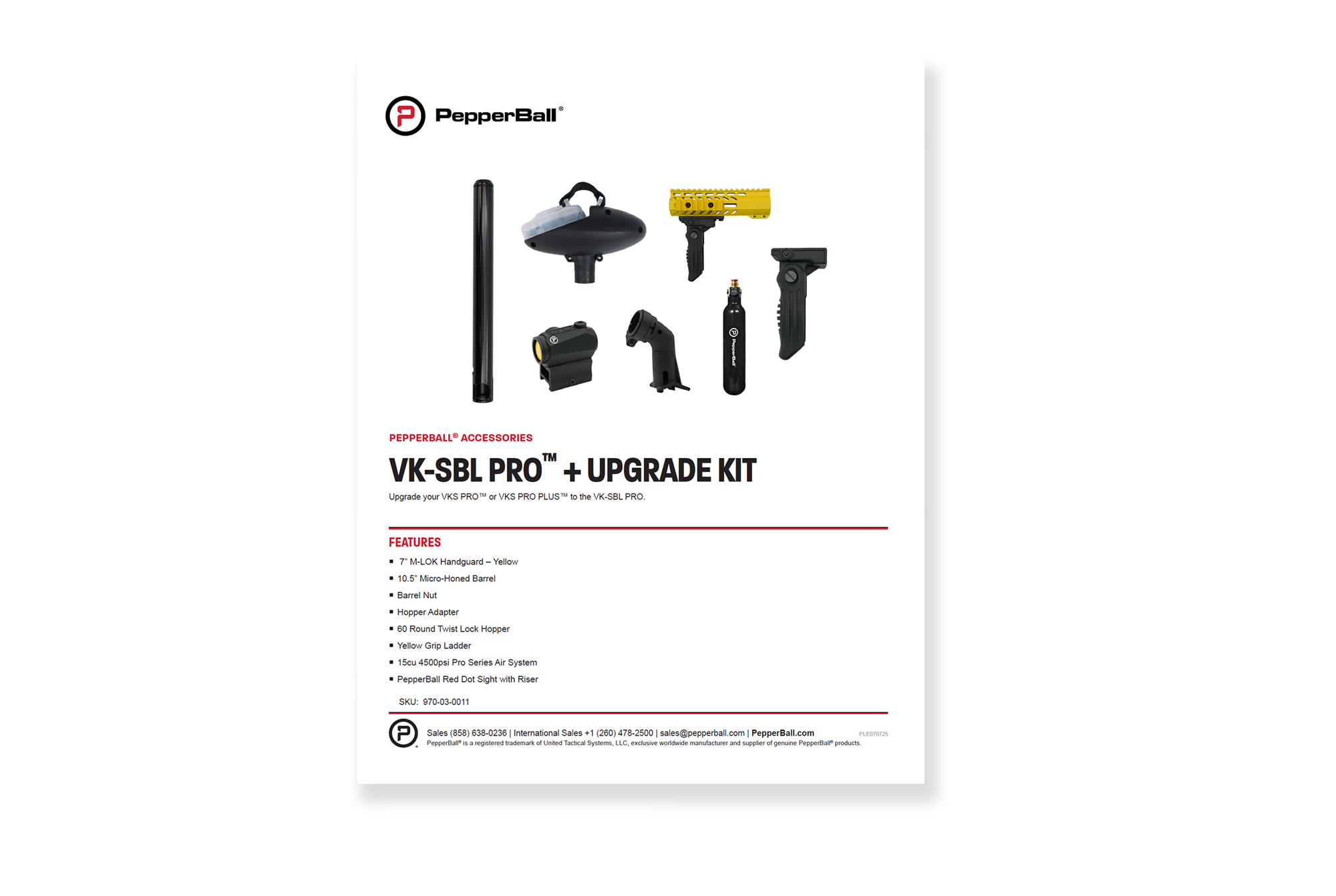 VK-SBL™ + Upgrade Kit